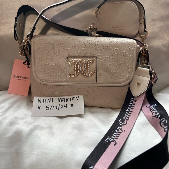 Juicy Couture Beige Crossbody Bag - Picture 2 of 5